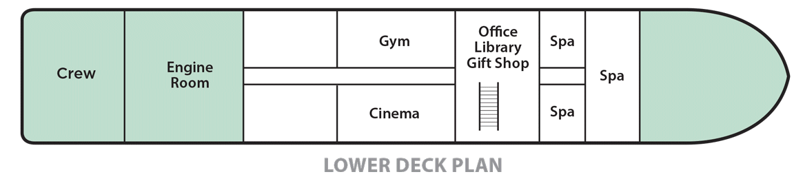 Pandaw RV Mekong Pandaw Deck Plans Lower Deck.png